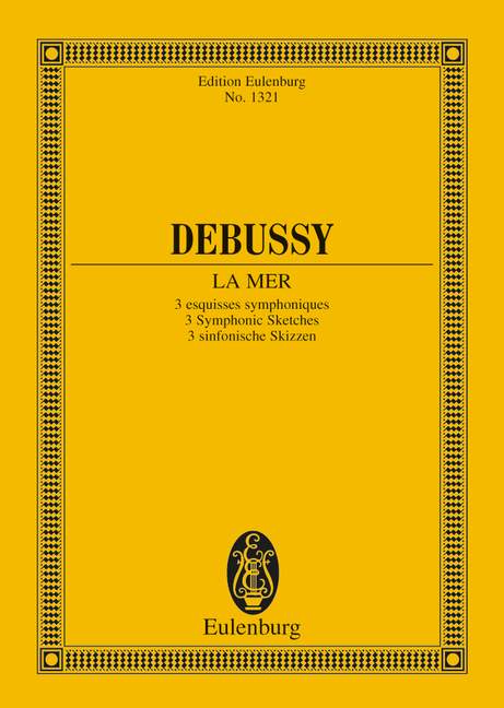 Debussy: La Mer (Study Score) published by Eulenburg